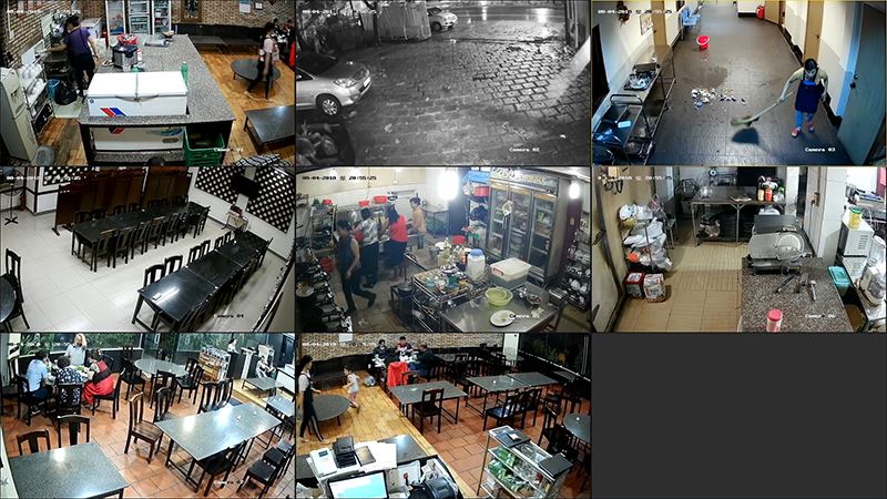 Dịch vụ lắp đặt camera nhà hàng