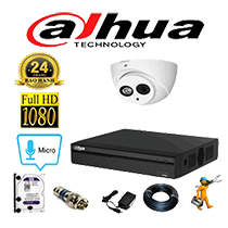 Trọn bộ camera 1 mắt Dahua 2mp