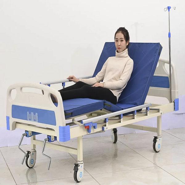 Giường Bệnh Nhân 2 Tay Quay Lucass GB-9E
